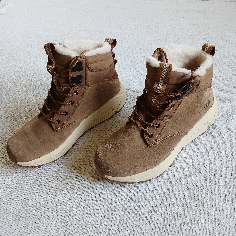 UGG ♡ miwo utility suede high top waterproof outdoor men's